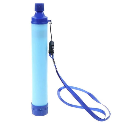 Portabelt vattenfilter för camping & överlevnad