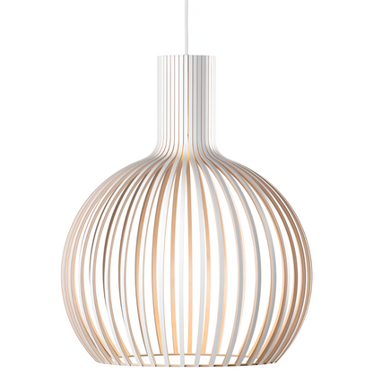 Woodie Taklampa – Vintage Taklampa i Trä med Rustik Design för Vardagsrum