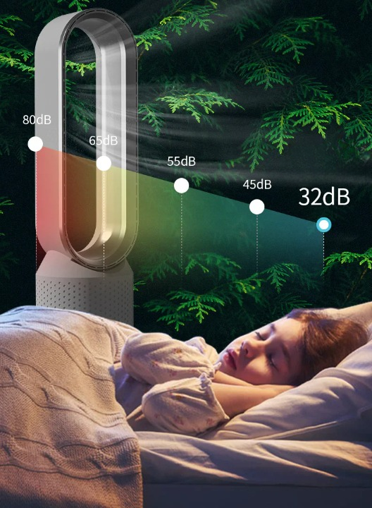 AirPure 3-i-1 Luftkjøler - UV Rensing & Ionisator