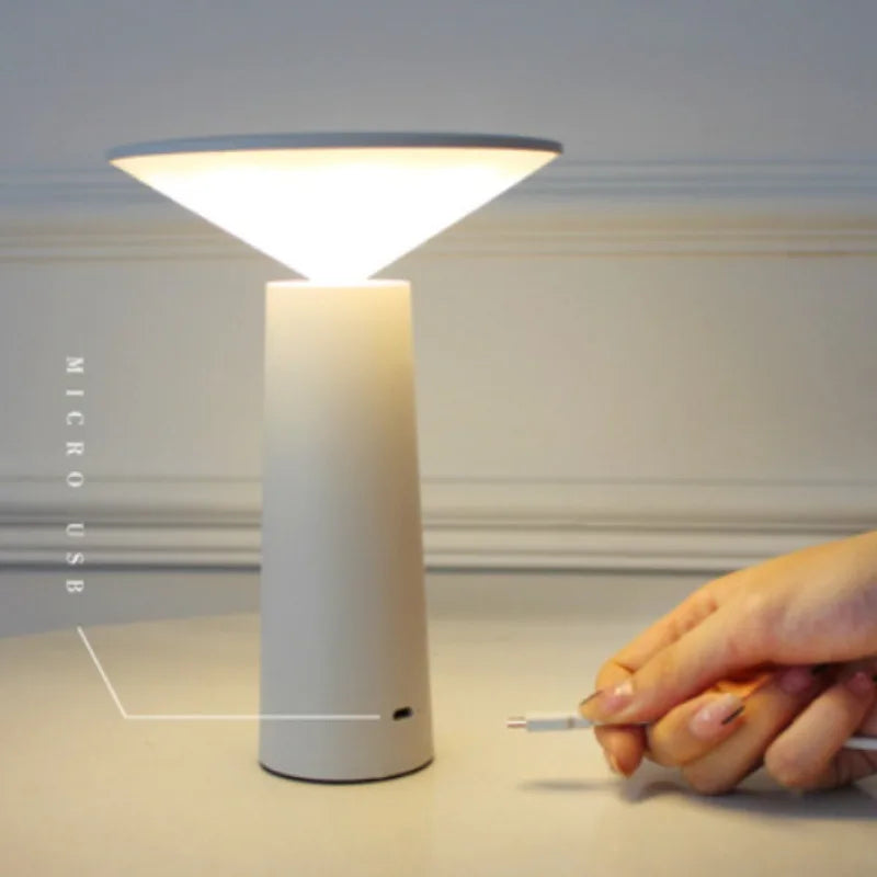 Lamira Trådlös Dimbar Bordslampa | Modern Designlampa