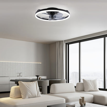SilentBreeze Takfläkt 50 cm med Dimbar LED