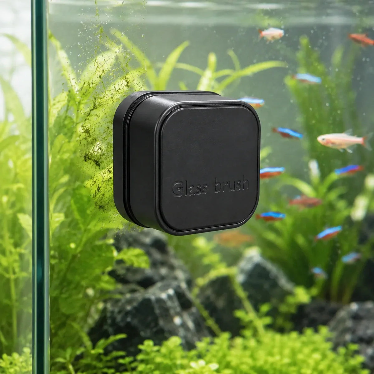 Magnetisk Algskrapa för Akvarium – Glasrengörare för Akvarieglas