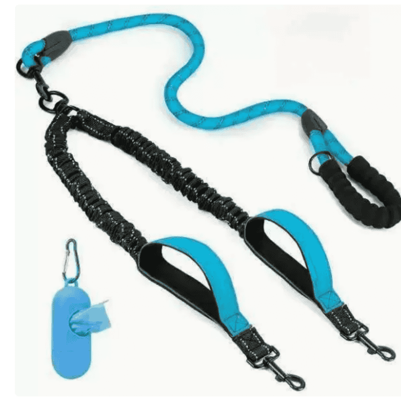 Dubbelkoppel hund med reflex och extra kontroll