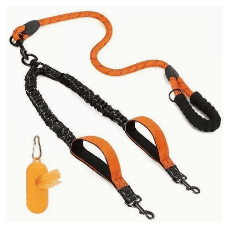 Dubbelkoppel hund med reflex och extra kontroll