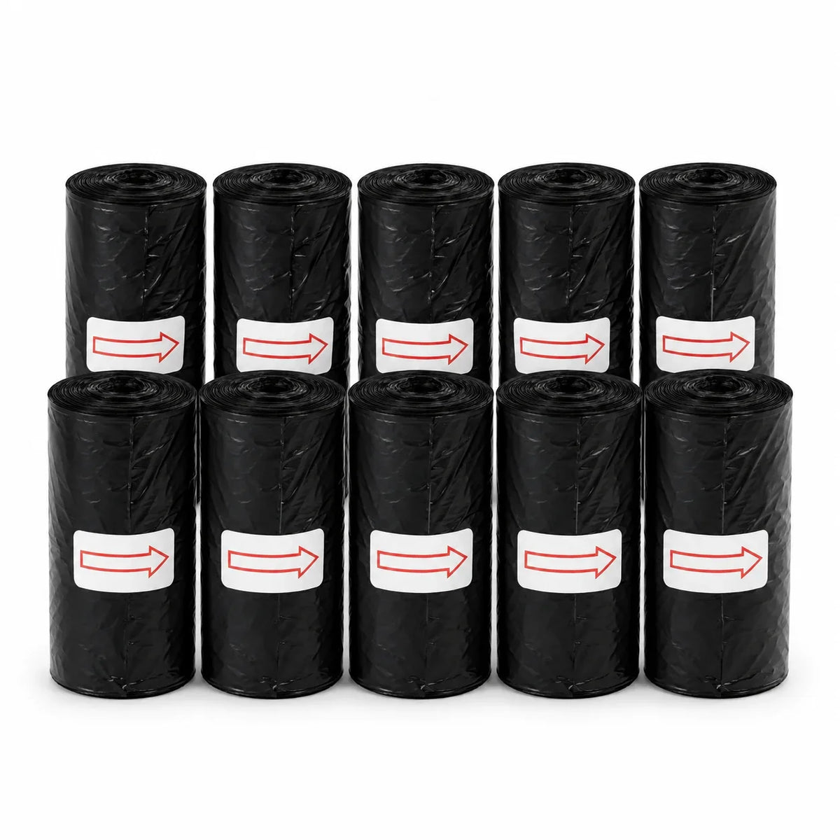 Hundbajspåsar 150-pack – 10 Rullar med Starka Påsar