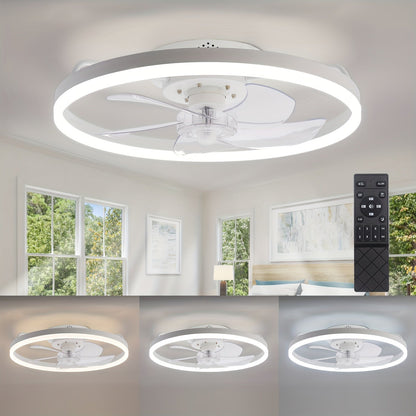SilentBreeze Takfläkt 50 cm med Dimbar LED