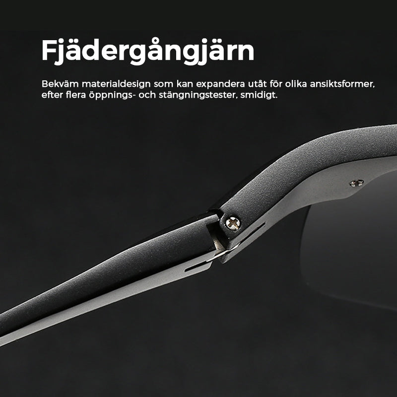 Herrsolglasögon med Fotokromatiska Polariserade Linser