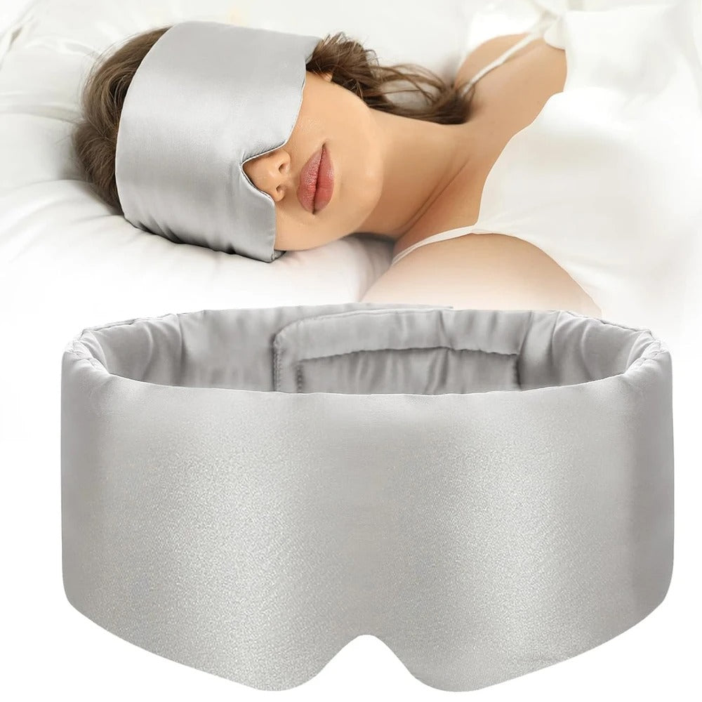 Silkesmjuk Blackout Sovmask