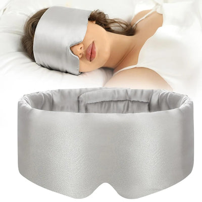 Silkesmjuk Blackout Sovmask