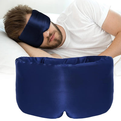 Silkesmjuk Blackout Sovmask
