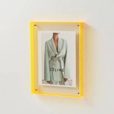 Transparent Akryl Fotoram – Modern Minimalism