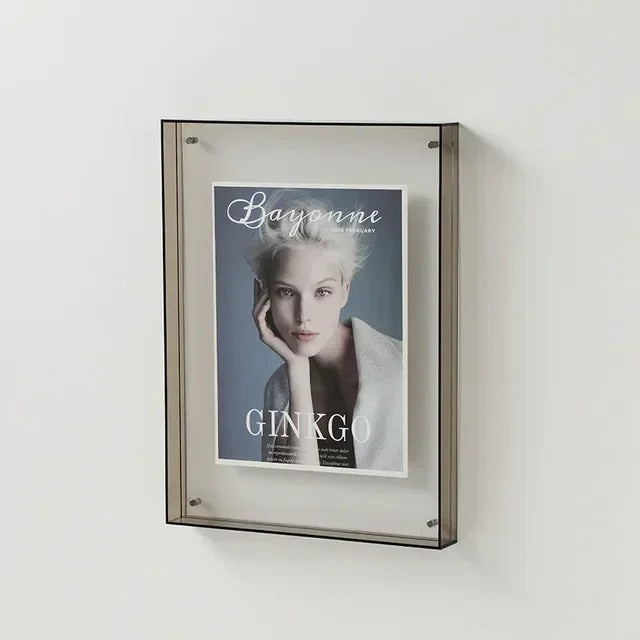 Transparent Akryl Fotoram – Modern Minimalism