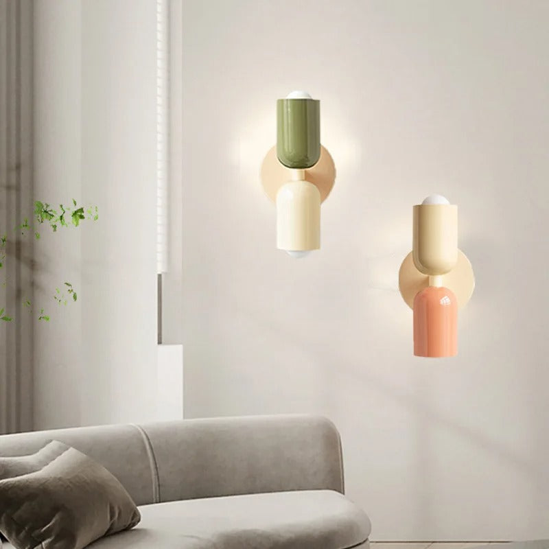 LunaRay Modern LED Vägglampa – Minimalistisk Väggbelysning i Nordisk Design