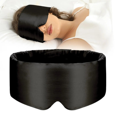 Silkesmjuk Blackout Sovmask