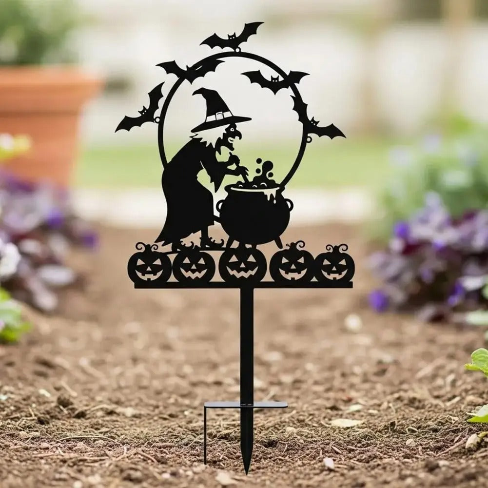 Halloween Häxdekoration för Trädgård – Metall