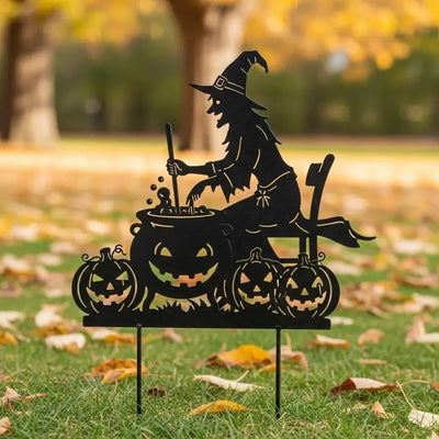 Halloween Häxdekoration för Trädgård – Metall