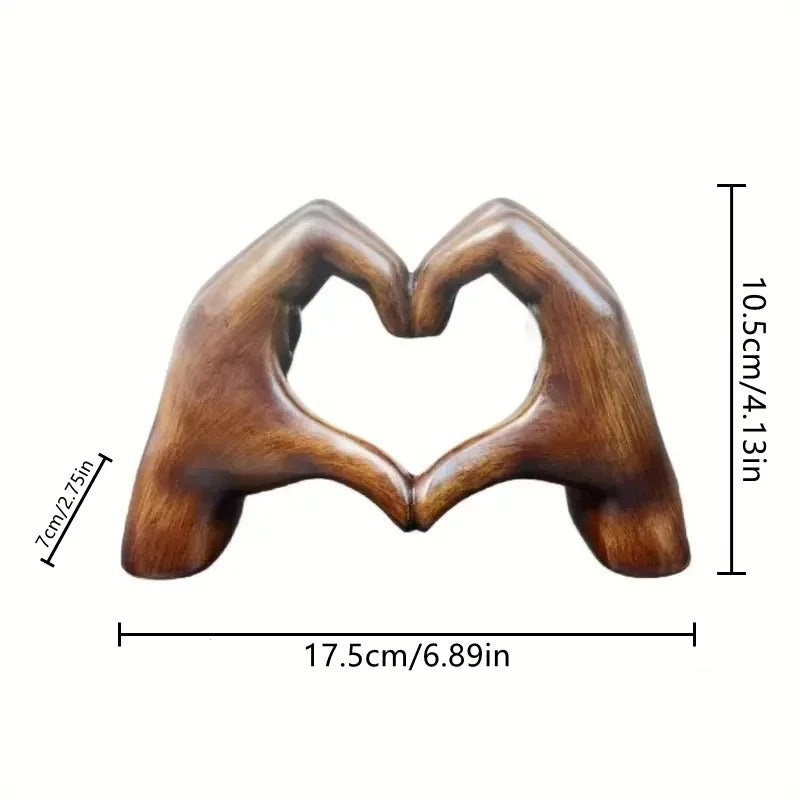 Dekorativ Handfigur i Resin