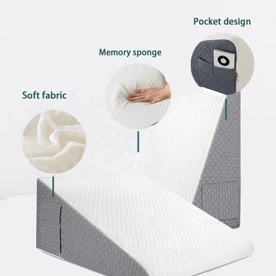 Ergonomisk kilkudde i memoryskum