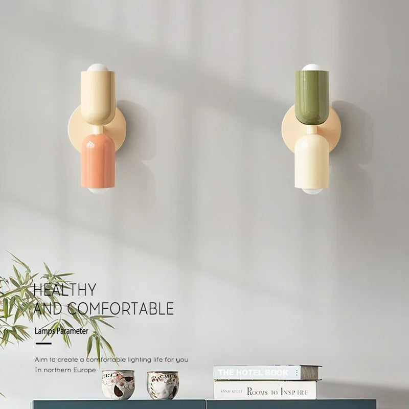LunaRay Modern LED Vägglampa – Minimalistisk Väggbelysning i Nordisk Design