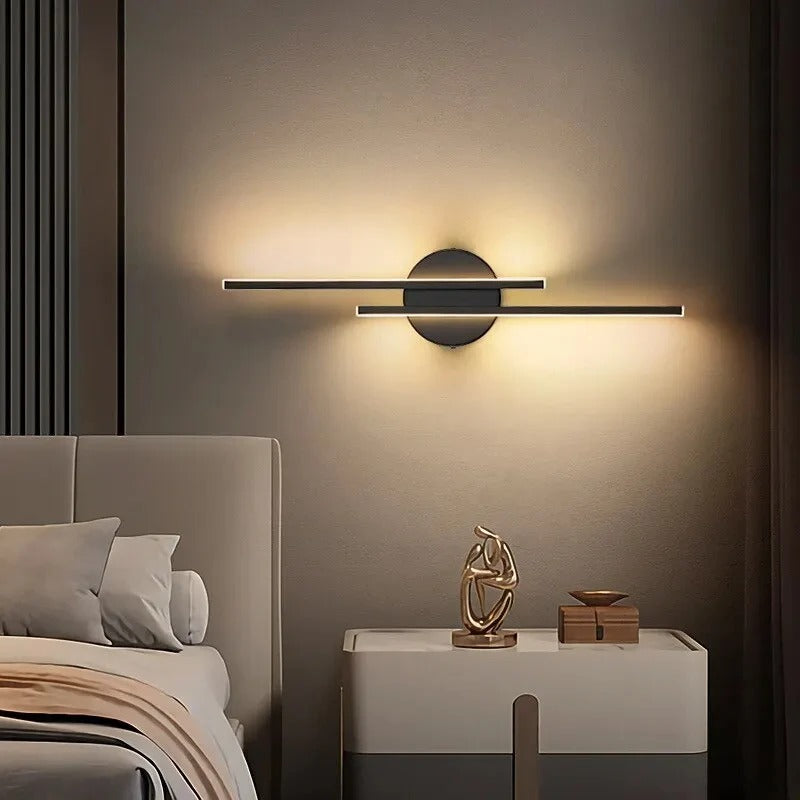 Nordic Minimalist Vägglampa – Modern LED-design