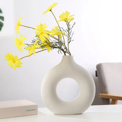 Nordisk Donut Vas i Keramik
