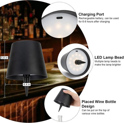 Lumo LED Flasklampa Trådlös
