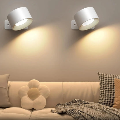 LumaFlex - sladdlös, uppladdningsbar och fjärrstyrd vägglampa i skandinavisk design