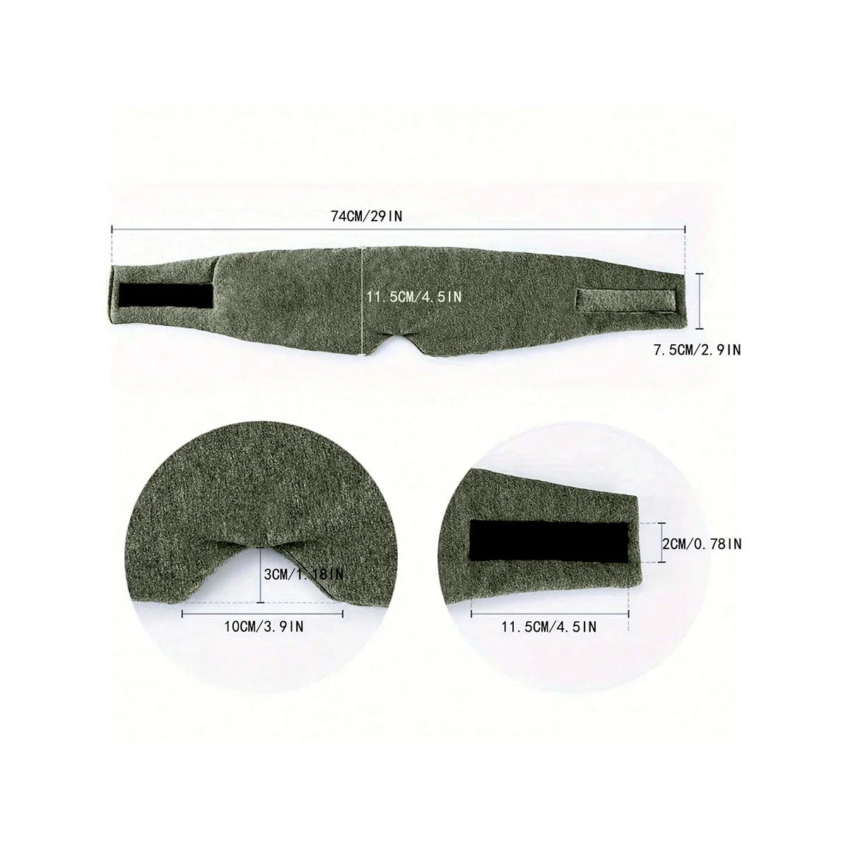 NattZen Memory Foam Sovmask