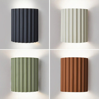 Randig LED Vägglampa – Modern Vägglampa Inomhus i Skandinavisk Design