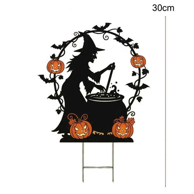 Halloween Häxdekoration för Trädgård – Metall