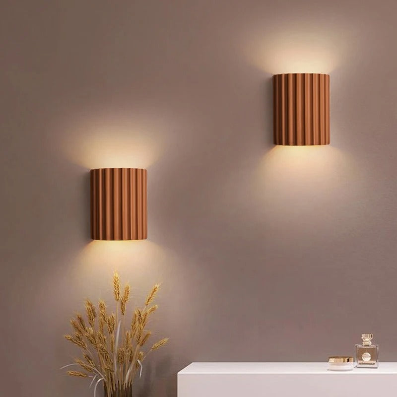 Randig LED Vägglampa – Modern Vägglampa Inomhus i Skandinavisk Design