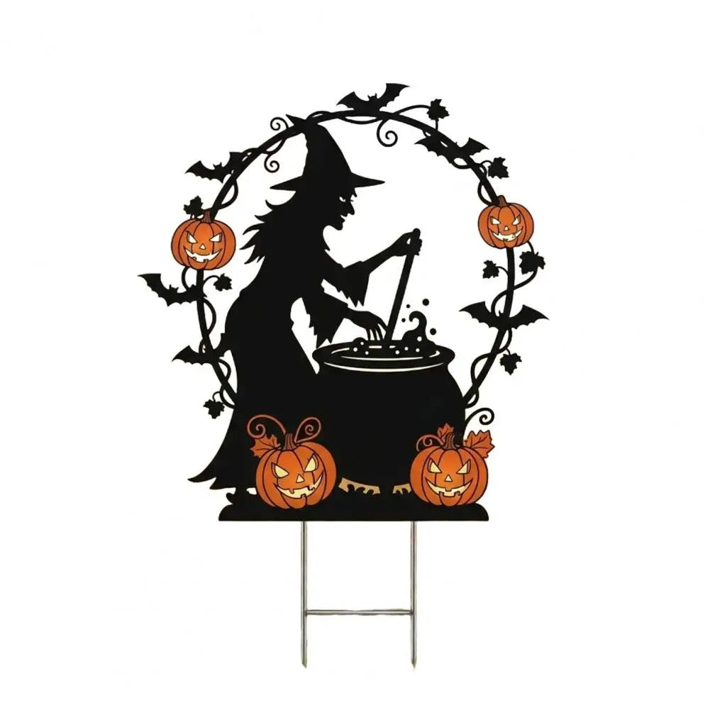 Halloween Häxdekoration för Trädgård – Metall