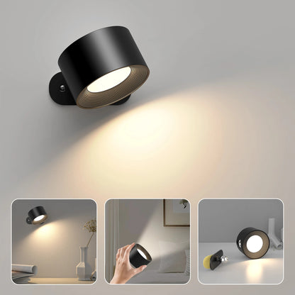 LumaFlex - sladdlös, uppladdningsbar och fjärrstyrd vägglampa i skandinavisk design