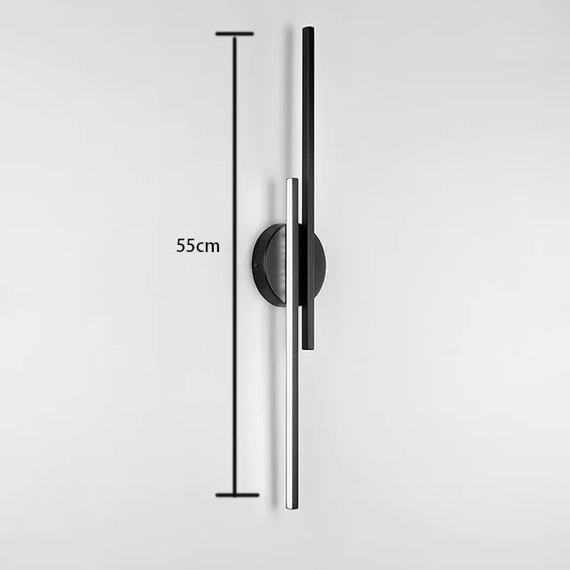 Nordic Minimalist Vägglampa – Modern LED-design