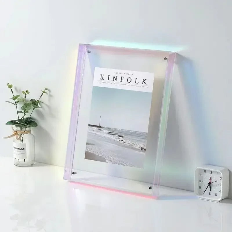 Transparent Akryl Fotoram – Modern Minimalism