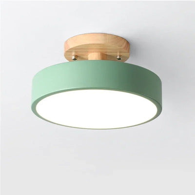 Modern Industriell LED Taklampa – Metall & Akryl