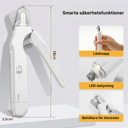 Klosax och klotrimmer för hund & katt – LED & laddbar
