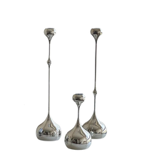 Silverljusstakar i Metall 3-Pack