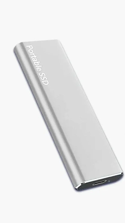 4 TB Extern Hårddisk - Ultra Tunn USB-C Lagring