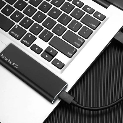 4 TB Extern Hårddisk - Ultra Tunn USB-C Lagring
