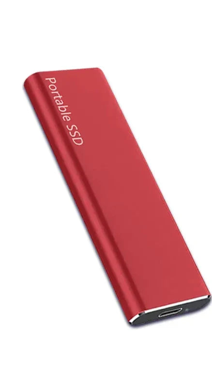 4 TB Extern Hårddisk - Ultra Tunn USB-C Lagring