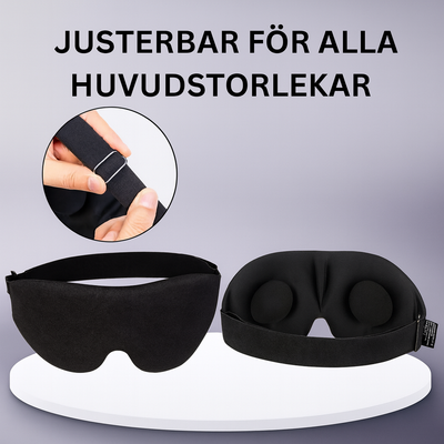 Justerbar 3D Blackout Sovmask
