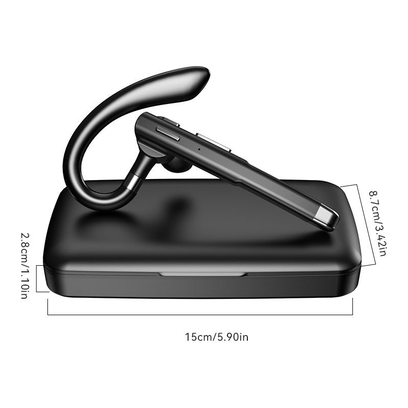 Trådlöst Bluetooth-headset med brusreducering och HiFi-ljud