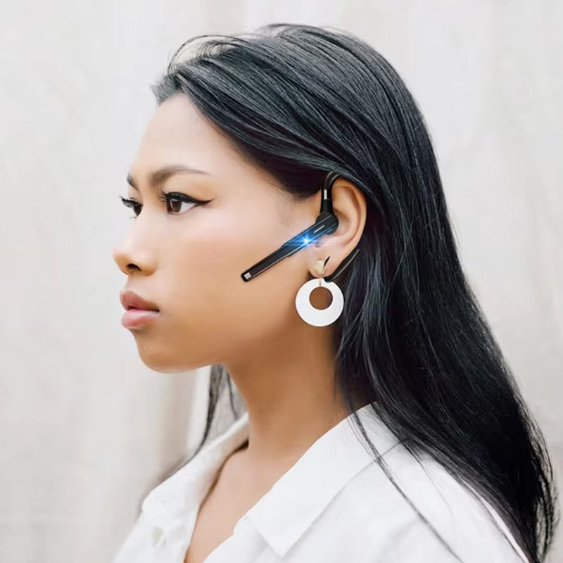 Trådlöst Bluetooth-headset med brusreducering och HiFi-ljud