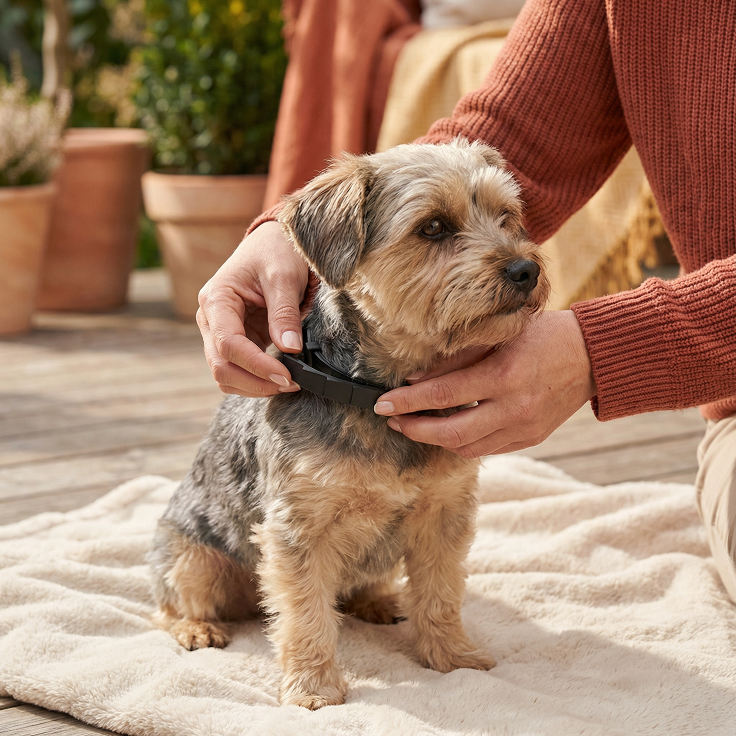 Fästing- och loppskydd halsband för hund – trygghet och komfort året runt